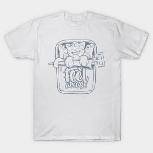 Feel At Ease: Grey T-Shirt